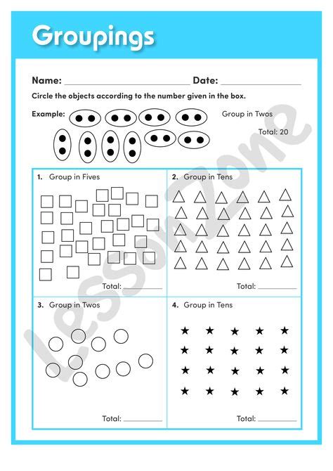 Sheet Grouping Example 1