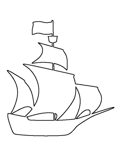 Example of a ship template 1