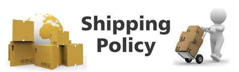 Shipping policy importance