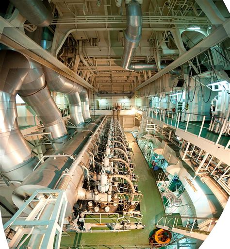 Ship's engine room