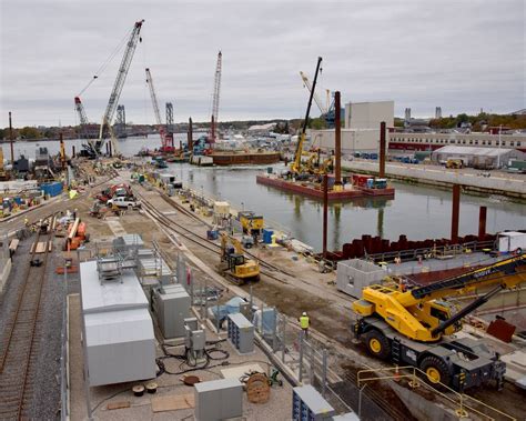 An image of the Port Jefferson Shipyard's projects