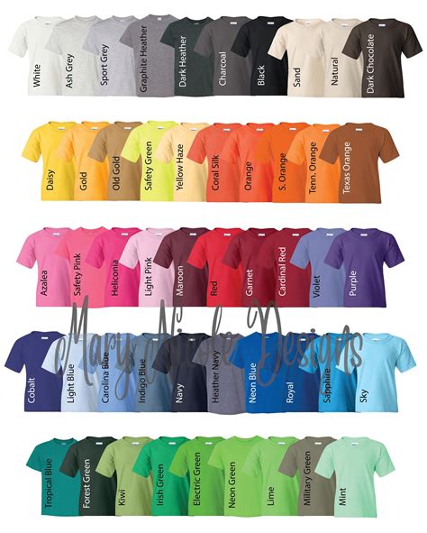 Old Navy Shirt Colors