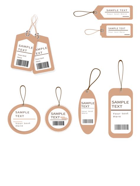 Shirt Tag Template PNG Download Image 5