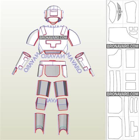 Shock Trooper armor template