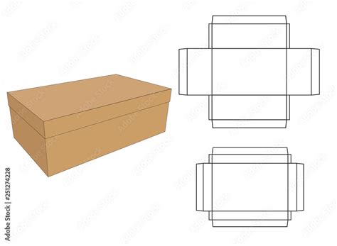 Shoe Box Design Template 1