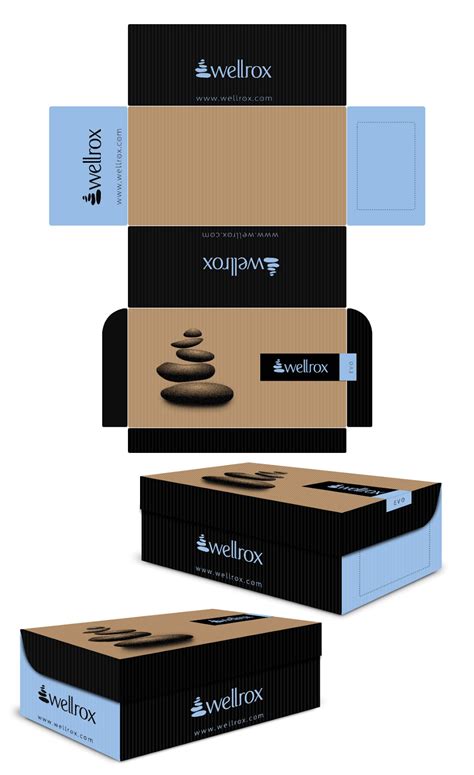 Shoe Box Design Template 3