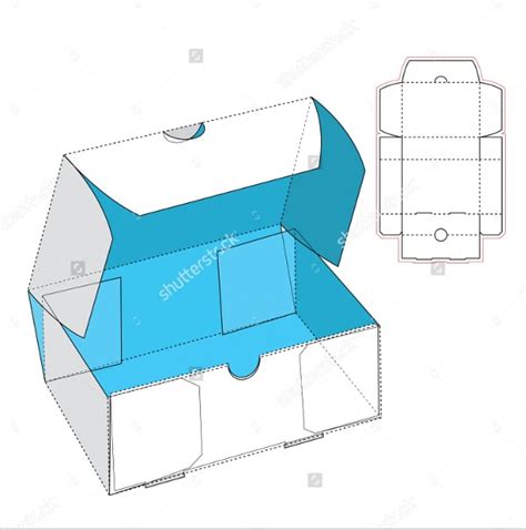 Shoe box template gallery 9