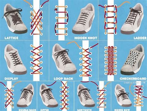 Shoe Lacing Techniques Gallery 9