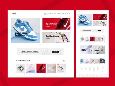 Shoe Store Website Template