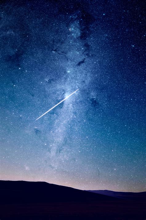 A shooting star in the galaxy