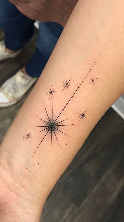 Shooting Star Tattoo Designs