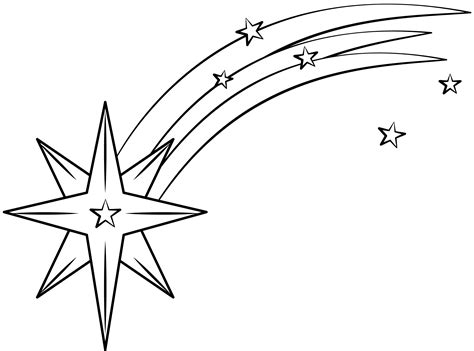 Shooting Star Template