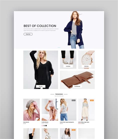 Key Design Elements of a Shopify Collection Page Template