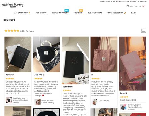 Shopify Collection Page Template Example 10