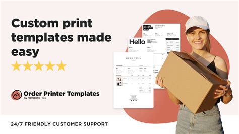 Shopify Order Printer Template Best Practices