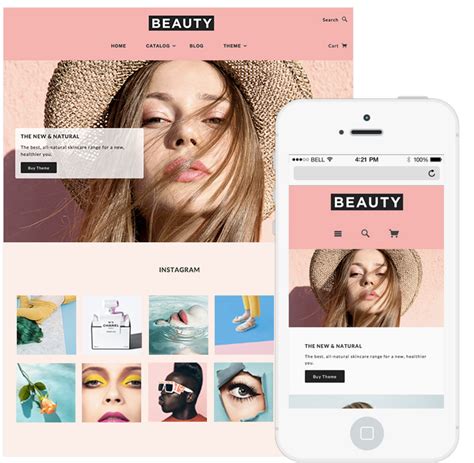 Shopify Template Responsive