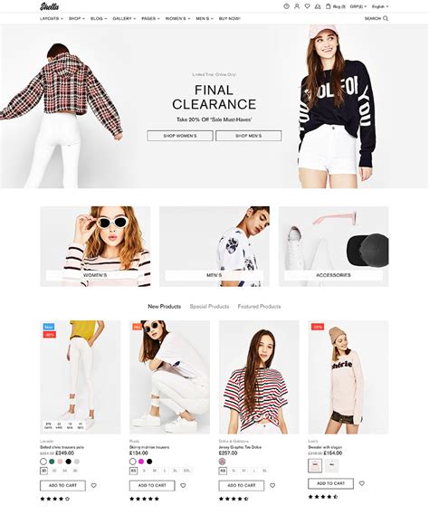 Shopify Theme Template Example 5