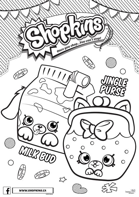 Shopkins Coloring Pages 3