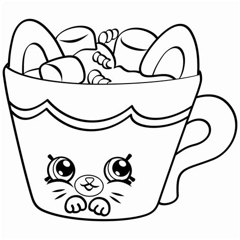 Shopkins Coloring Pages 5