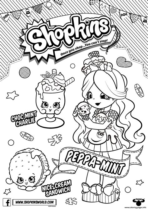 Shopkins Coloring Pages 6