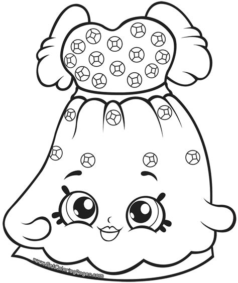 Shopkins Coloring Pages 7