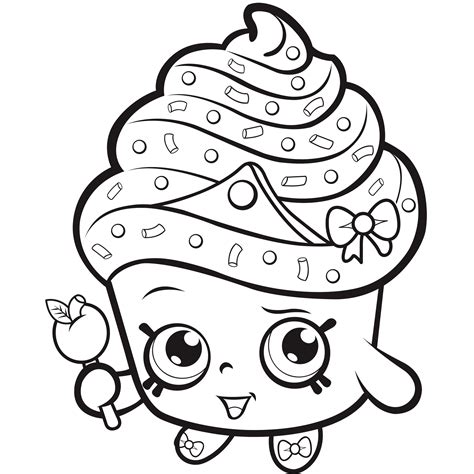 Shopkins Coloring Pages 8