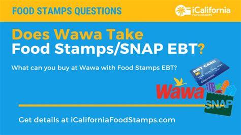 Shopping with Food Stamps at Wawa