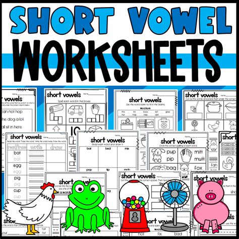 Short Vowel Worksheets Image 3