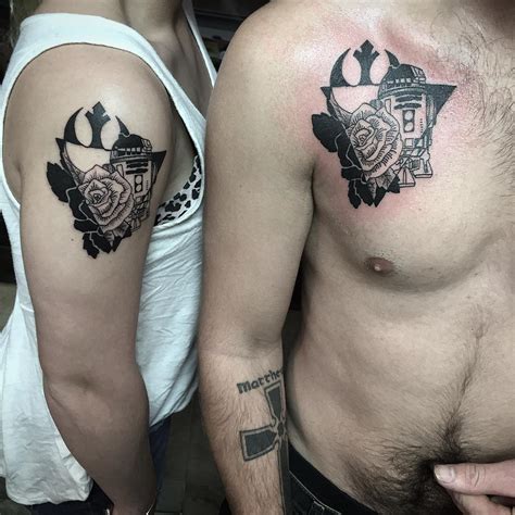 Shoulder tattoo designs for couples