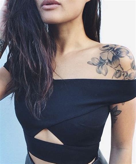 Shoulder tattoo designs for women