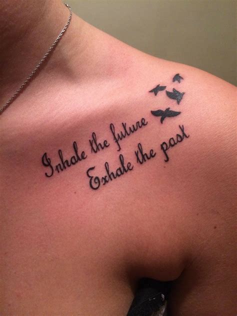 Shoulder tattoo designs with quotes