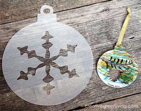 Shrink Paper Ornaments Example