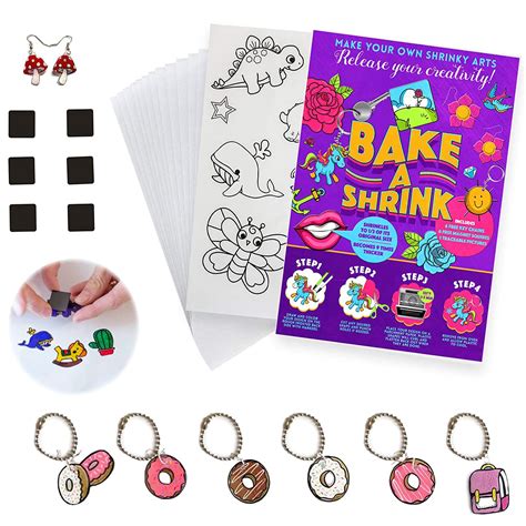 Shrinky Dink paper art