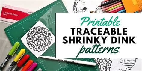 Shrinky Dink paper designs free