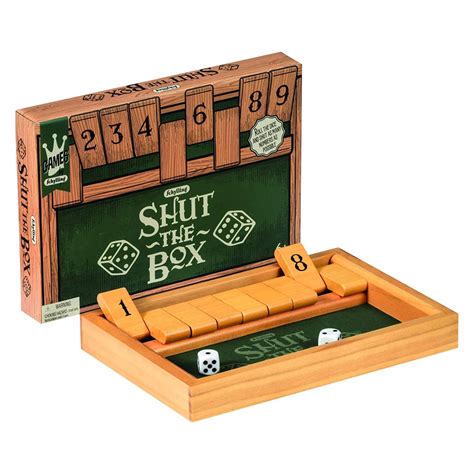 Shut the Box Game Equipment