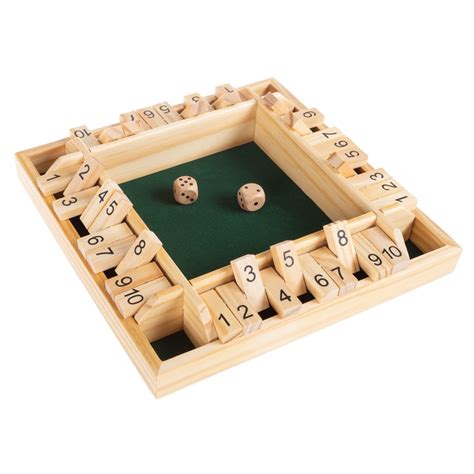 Shut the Box Game Strategic Thinking