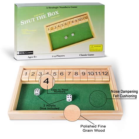 Shut the Box Game Strategy