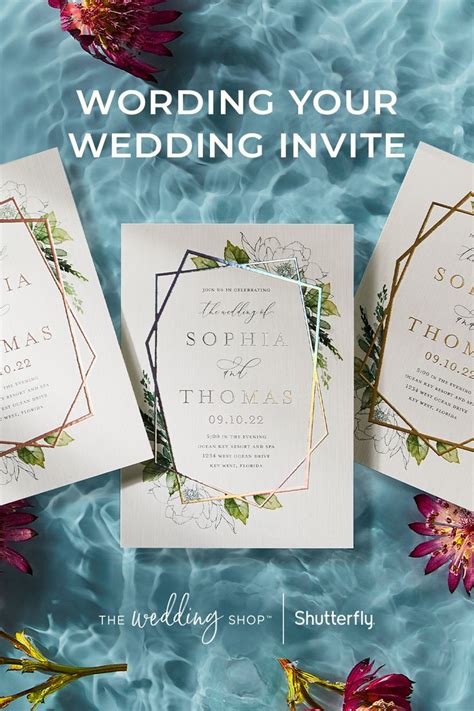 Shutterfly Wedding Invitation Wording