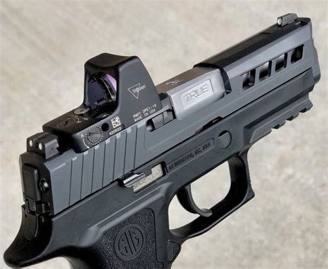 Sig P320 Compact Slide with RMR Cut