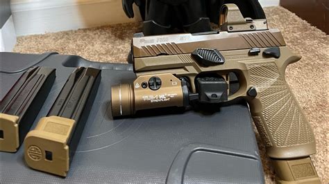 Sig P320 light installation