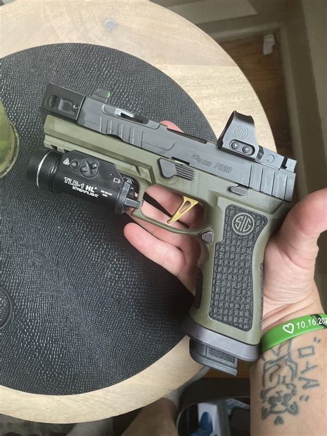 Sig P320 light maintenance