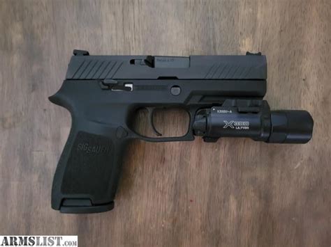 Sig P320 with SureFire X300U