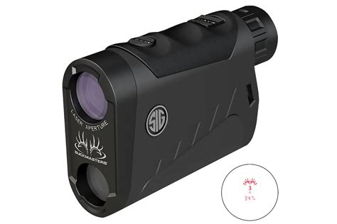 A SIG range finder in use