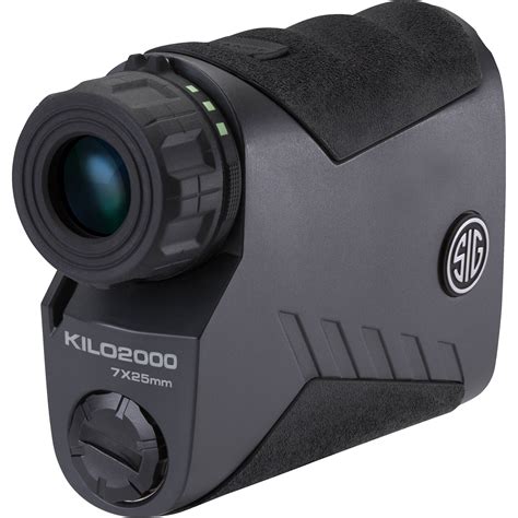 SIG range finder with rifle scope