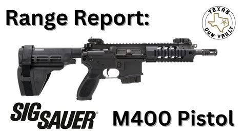 Sig Sauer AR Pistol Maintenance