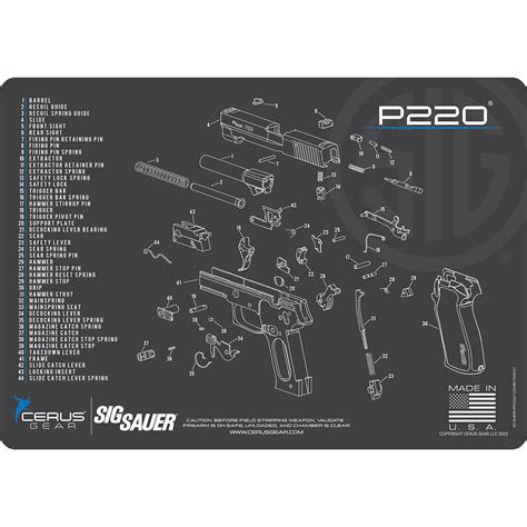 Sig Sauer P220 Parts