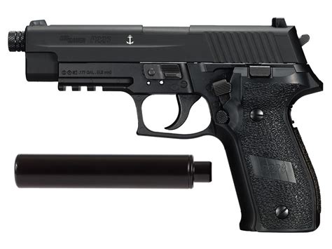 Sig Sauer P226 with suppressor