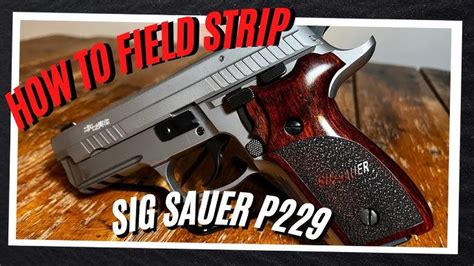 Sig Sauer P229 Maintenance Image 4