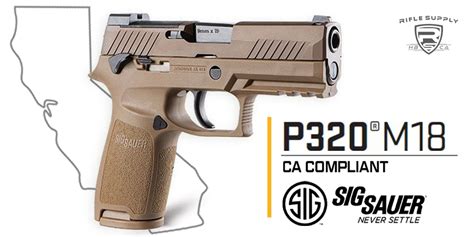 Sig Sauer P320 California Compliant