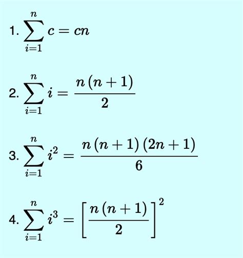 Sigma Function Formula